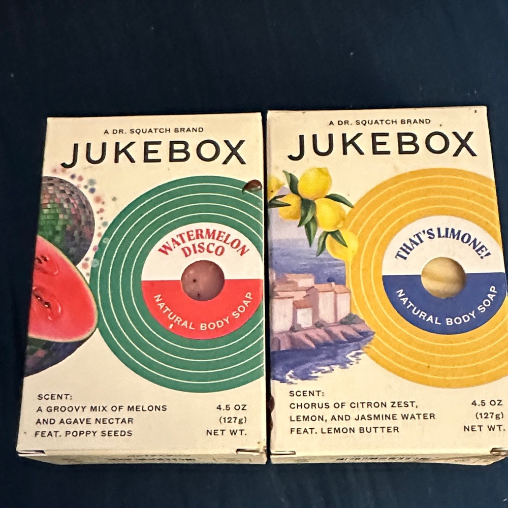 Jukebox Natural Body Soap Set